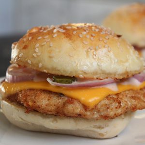 Flame Grilled Chicken Burger