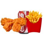 meal deals 4 hot wings chips can